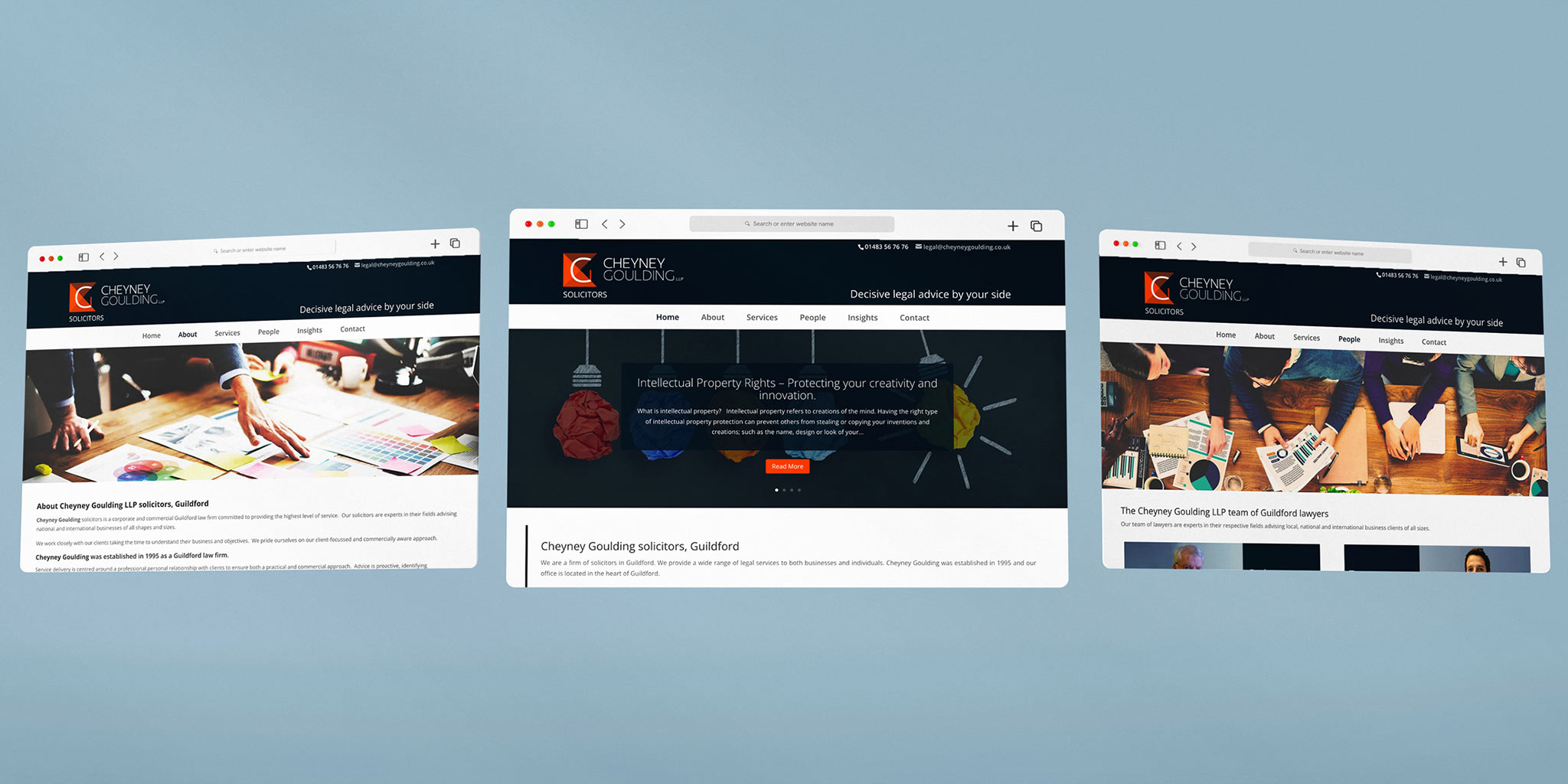 Cheyney Goulding - Case Study - Website