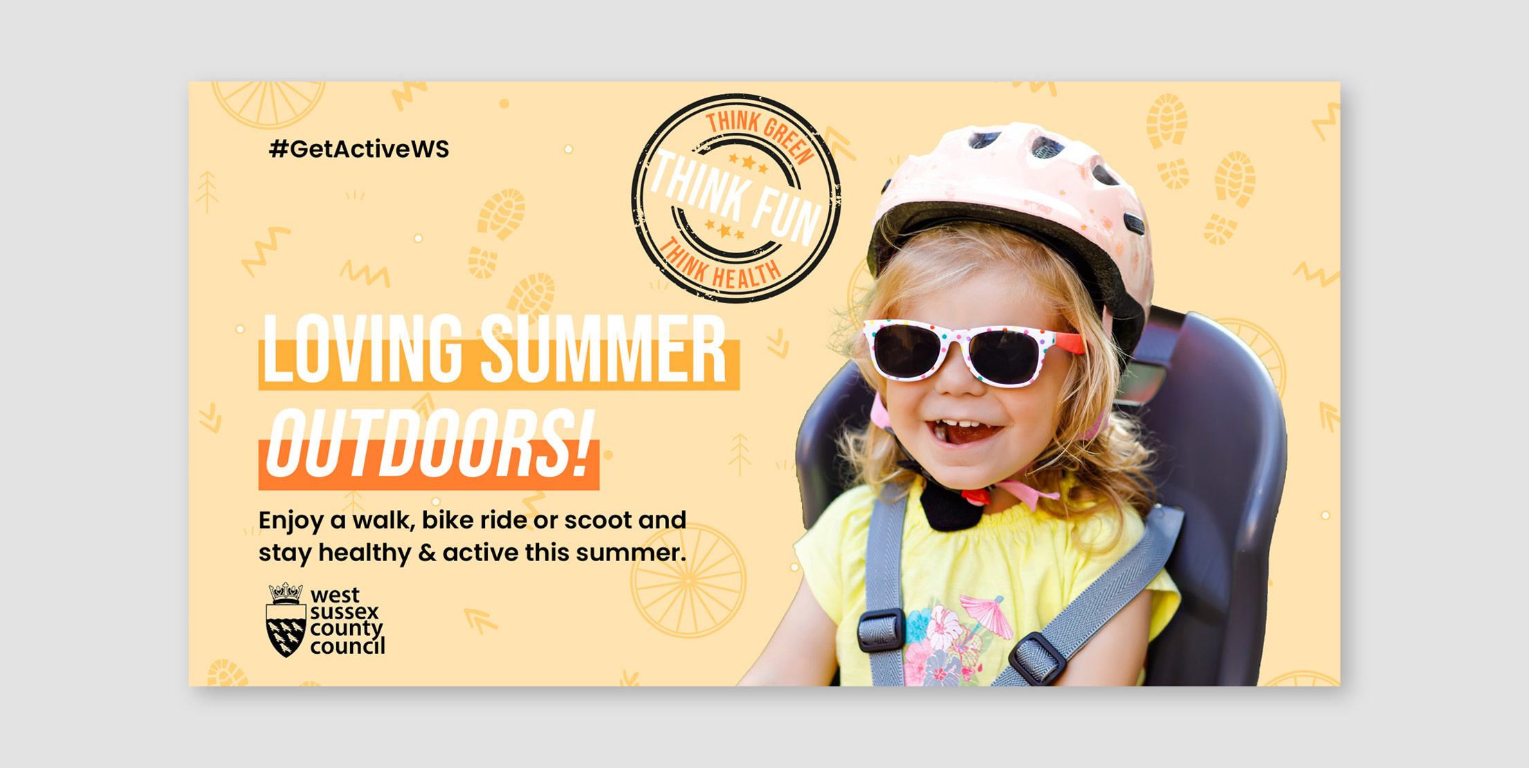 West Sussex CC - Active Travel Campaign